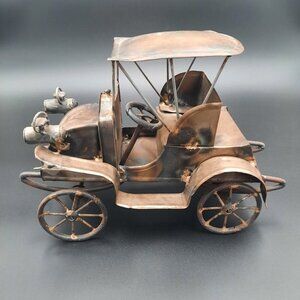 Antique-Style Metal Model Car Figurine‎